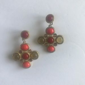 ✴️NEW☺️Dana Bachman Multi Colored Earrings. Pierced.